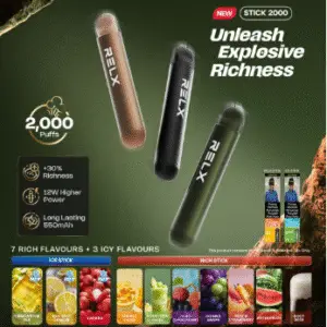 RELX STICK 2000 PUFFS